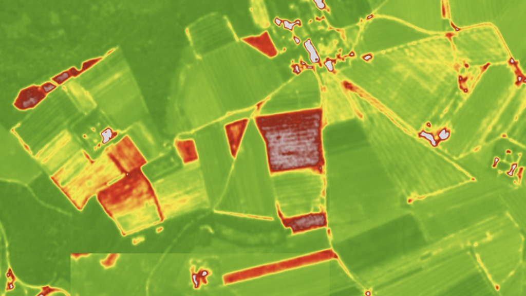 Multispectral aerial vegetation and heat mapping